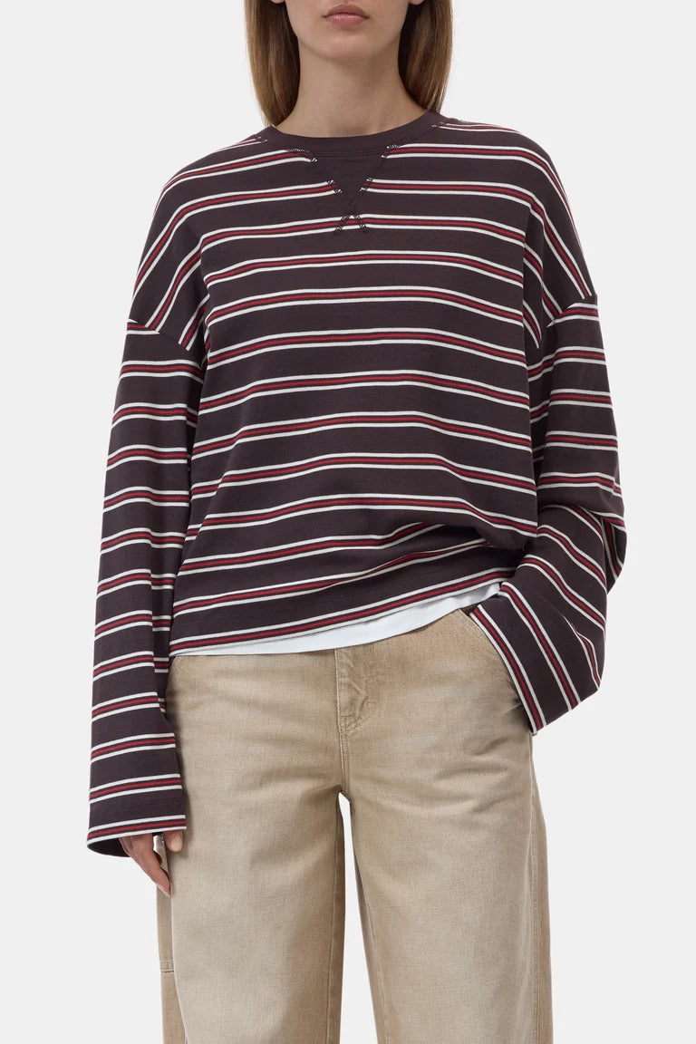 Longsleeve cinder brown
