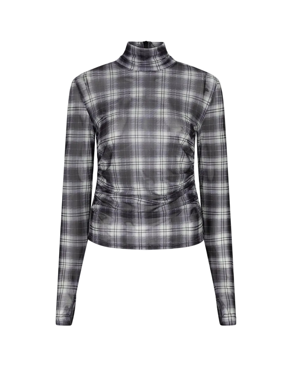 Image of Top Casha mesh check multi