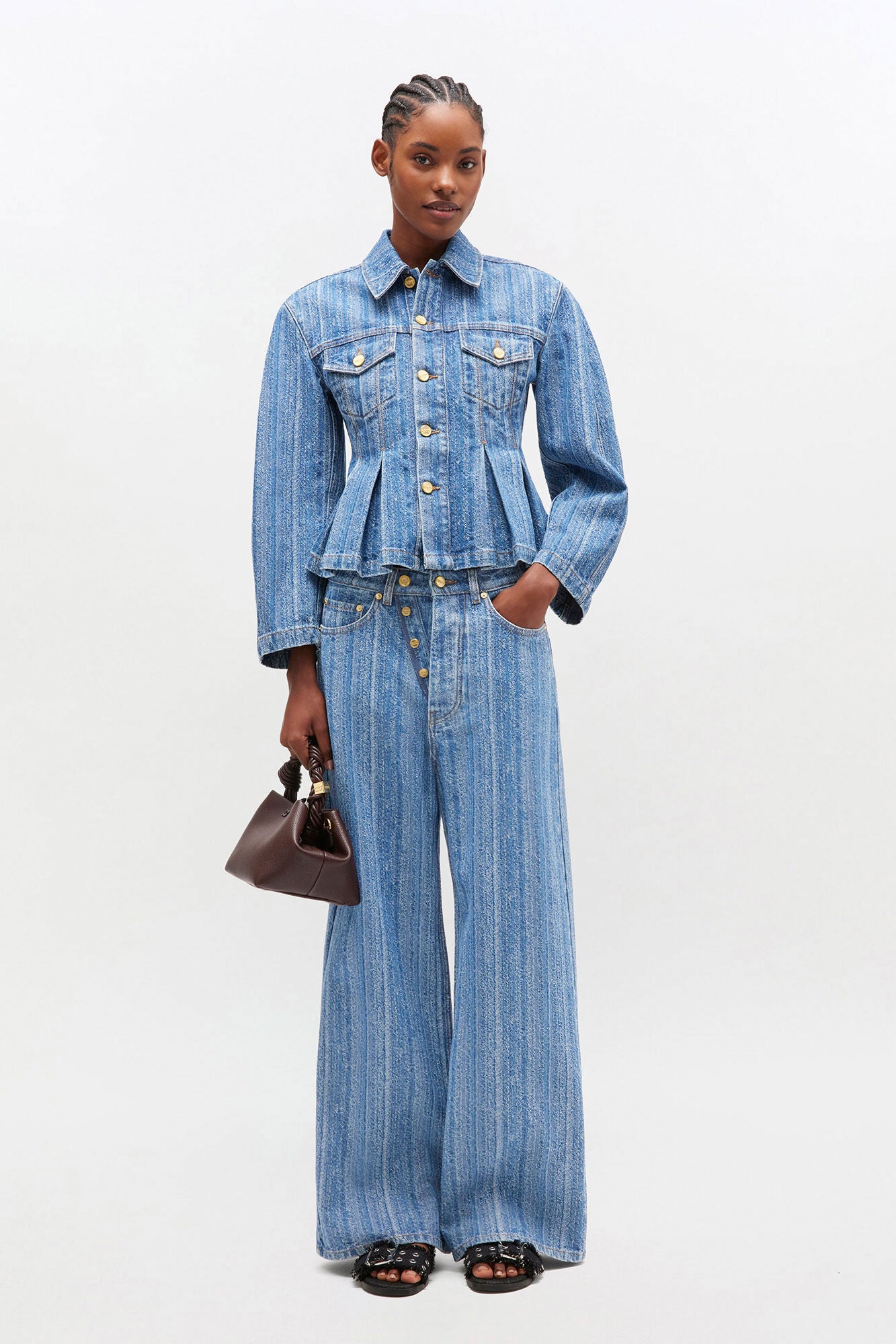 Image of Jeans denim double structure