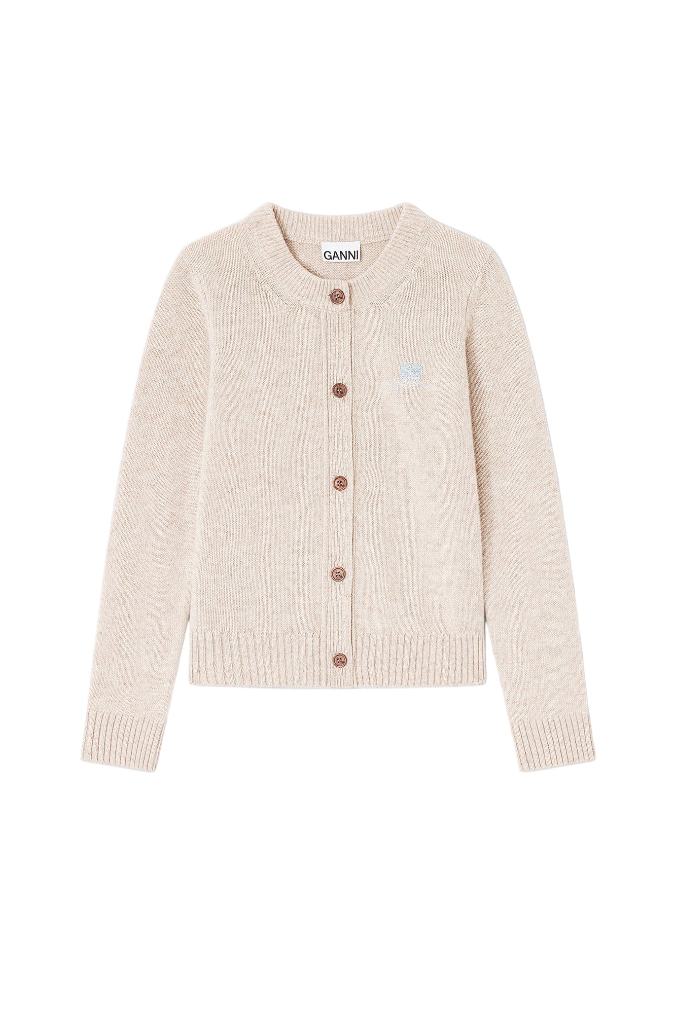 Cardigan logo sand