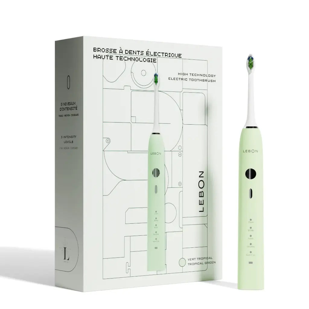 Image of Toothbrush electric tropical green