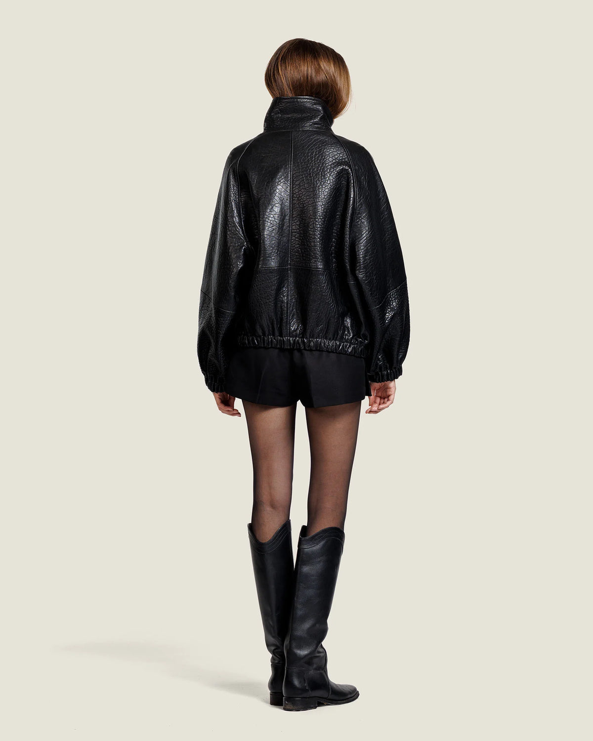 Jacket Marley leather black