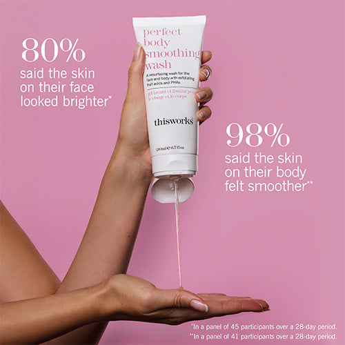 Perfect body smoothing wash