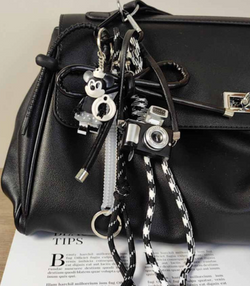 Image of Bag charm black
