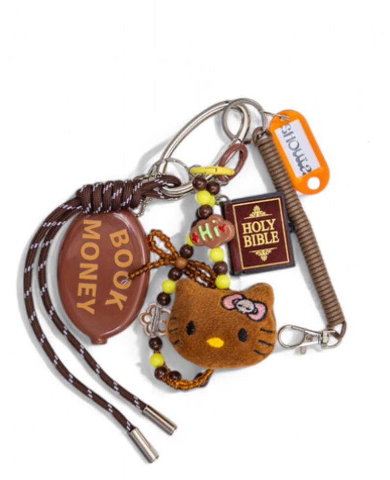 Bag charm holy book