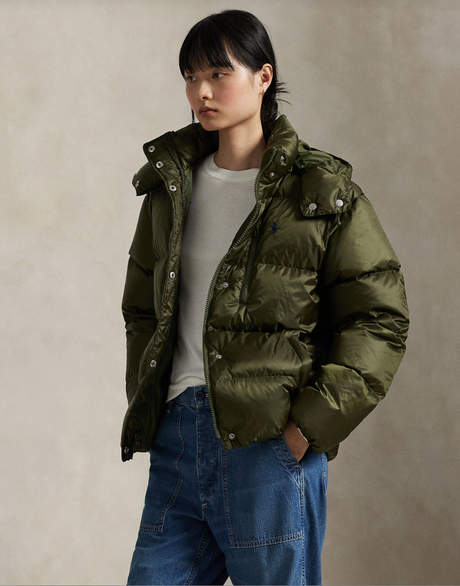Puffer new olive