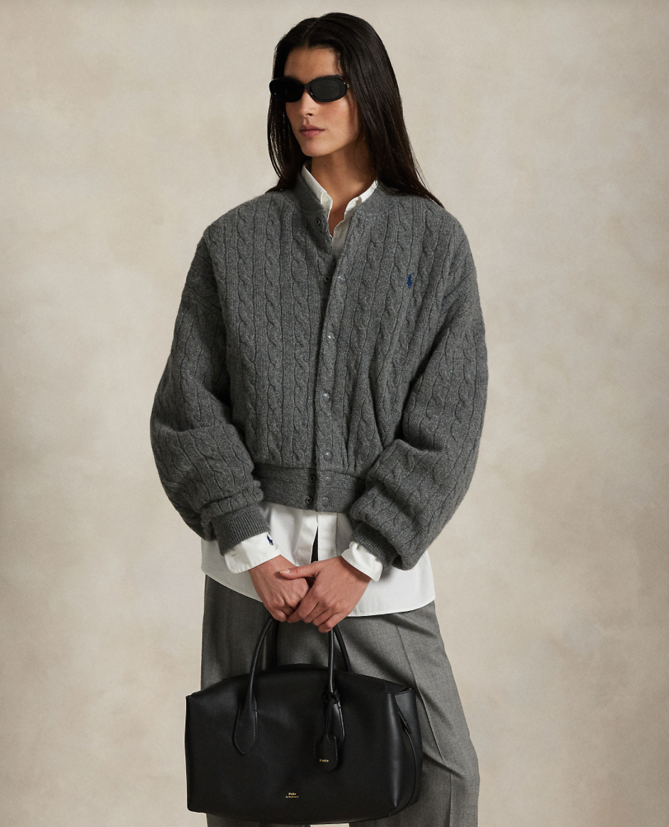 Coat bomber grey