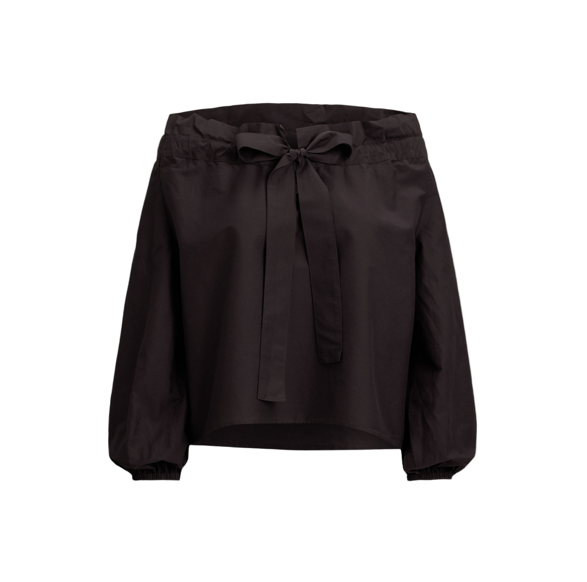 Blouse offshoulder brown