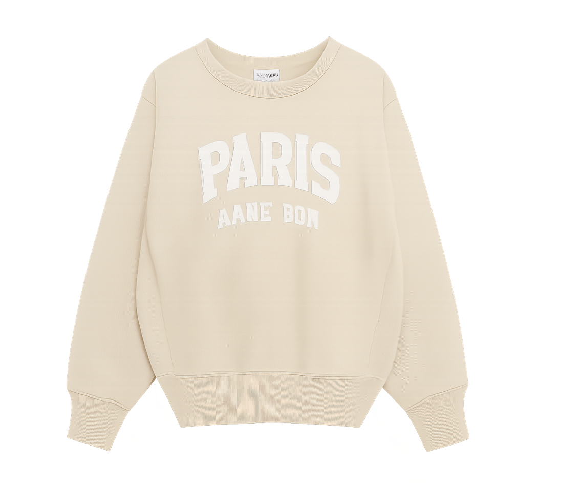 Sweater Harry shrunken beige