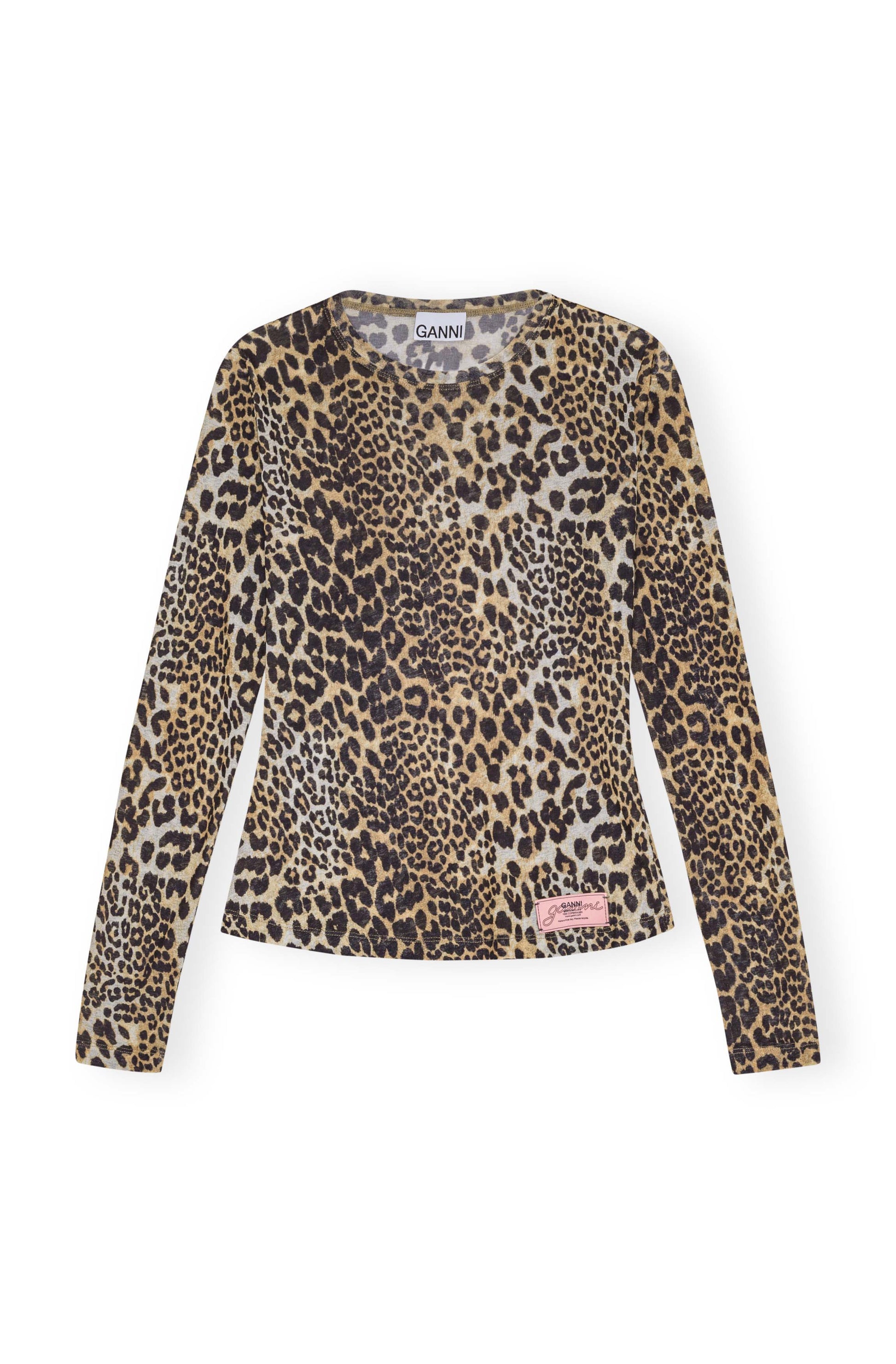 Top Mesh Leopard
