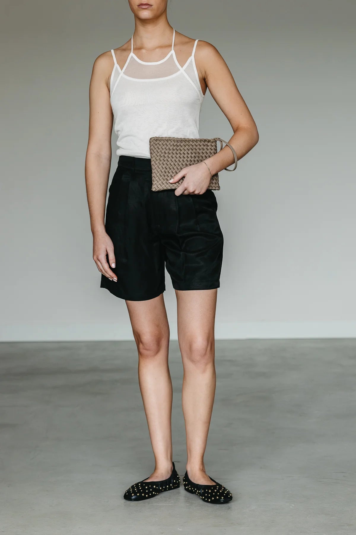 Clutch Taupe secret