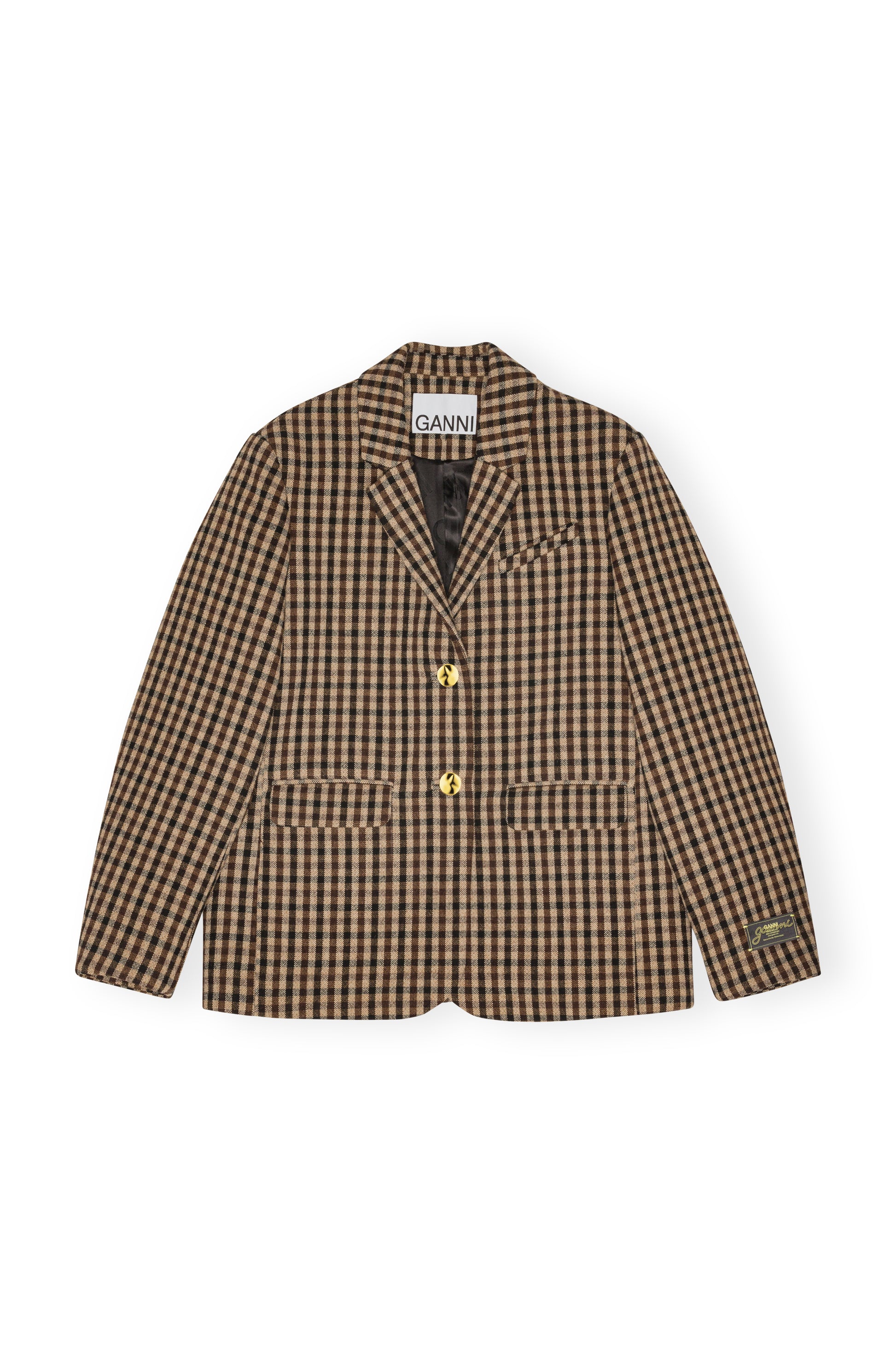 Blazer oversized Chicorary coffee