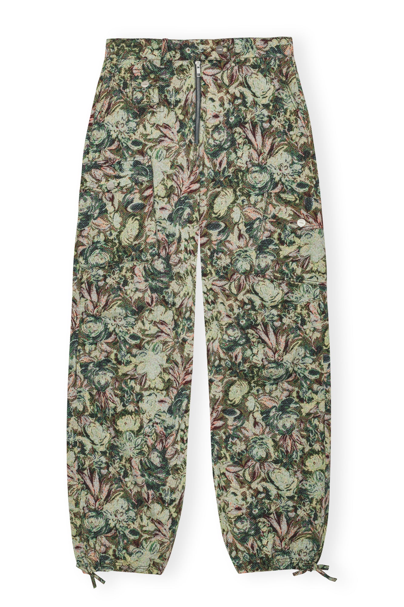 Pants stretched cotton print