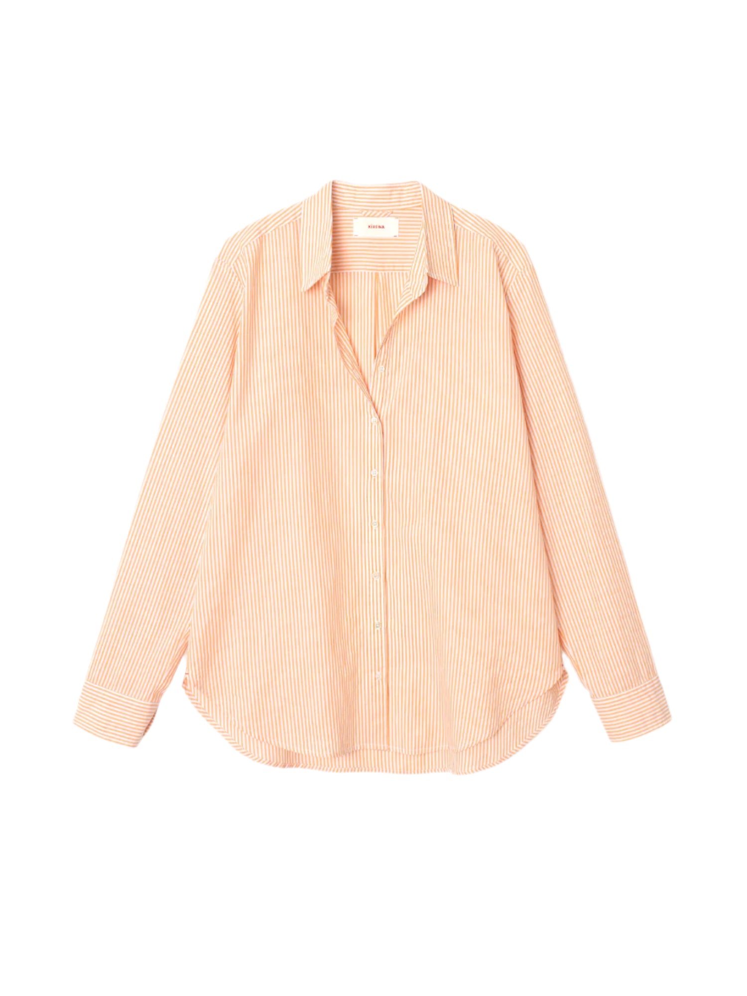 Blouse Beau tangerine stripe