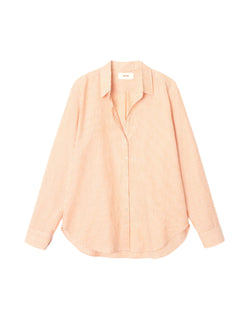 Image of Blouse Beau tangerine stripe