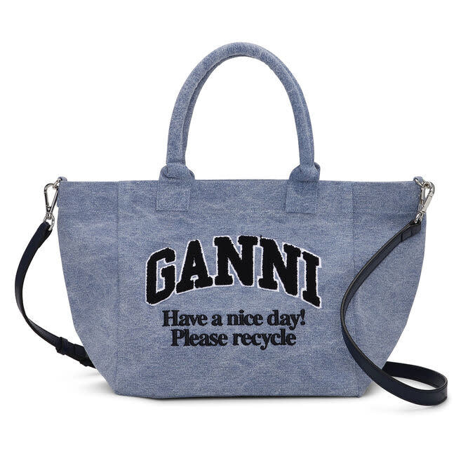 Shopper small washed denim