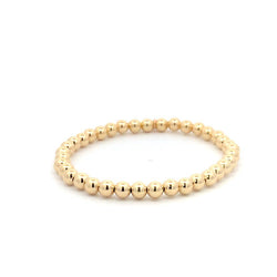 Image of Bracelet basic gold coloured 5mm