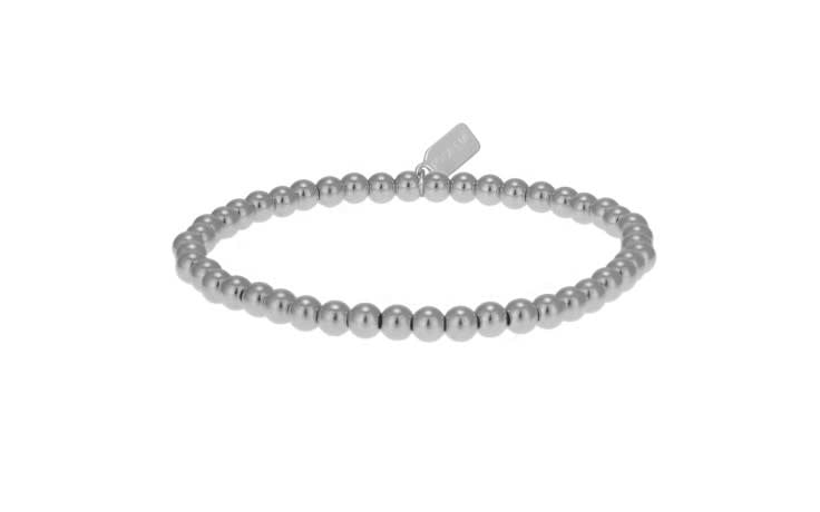 Bracelet basic zilver 4mm