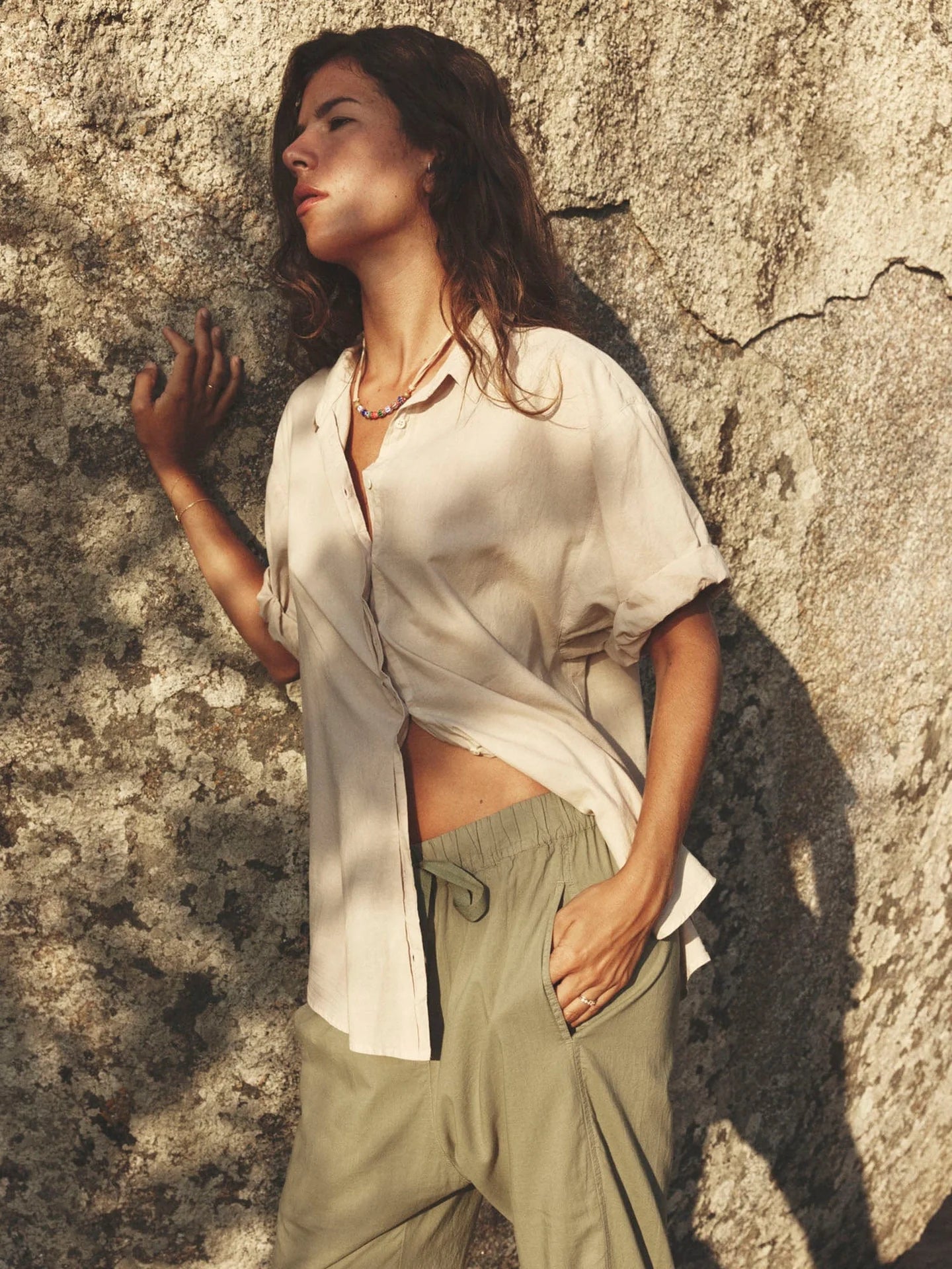 Blouse Channing parchment