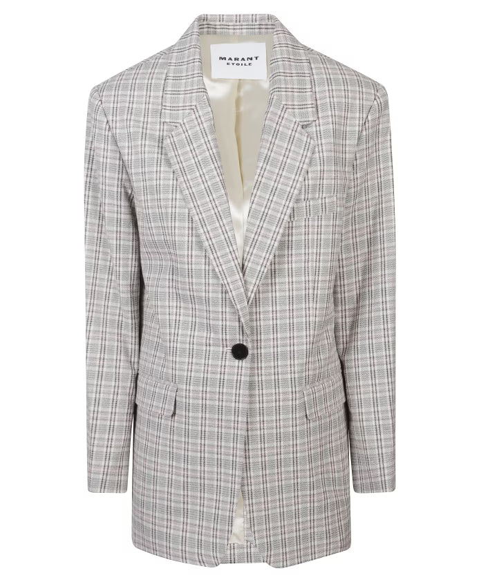 Blazer Selda ecru/pink