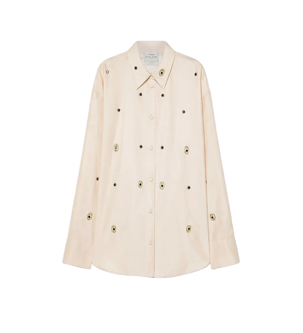 Blouse le club embroidery blush