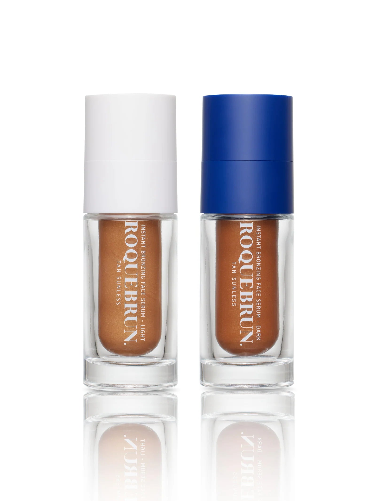 Instant bronzing serum
