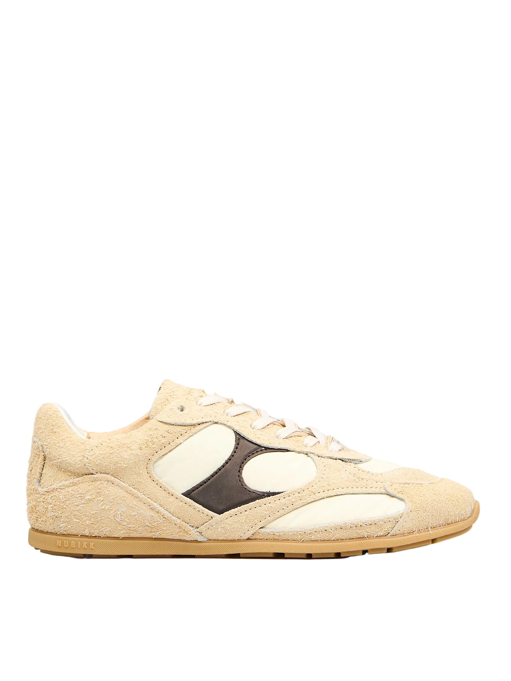 Riley Morgan beige hairy suede