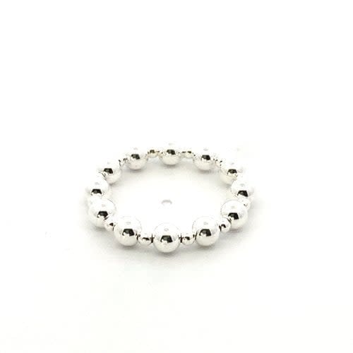 Ring sterling silver mix 2/4mm