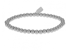 Image of Bracelet basic silver 4mm