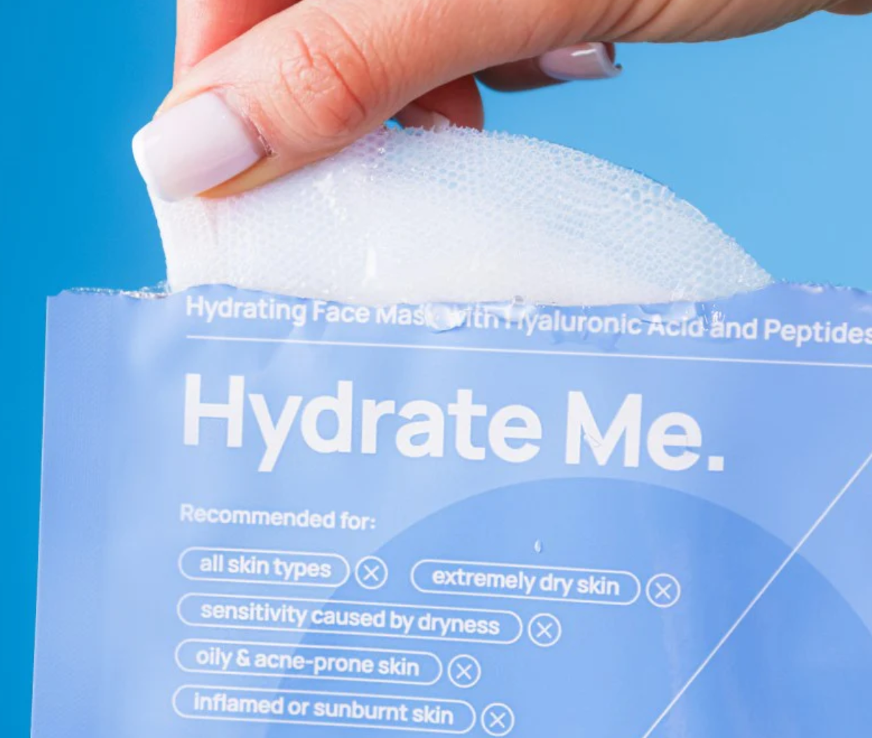 Image of Face mask Hydrate me - Moisturizing