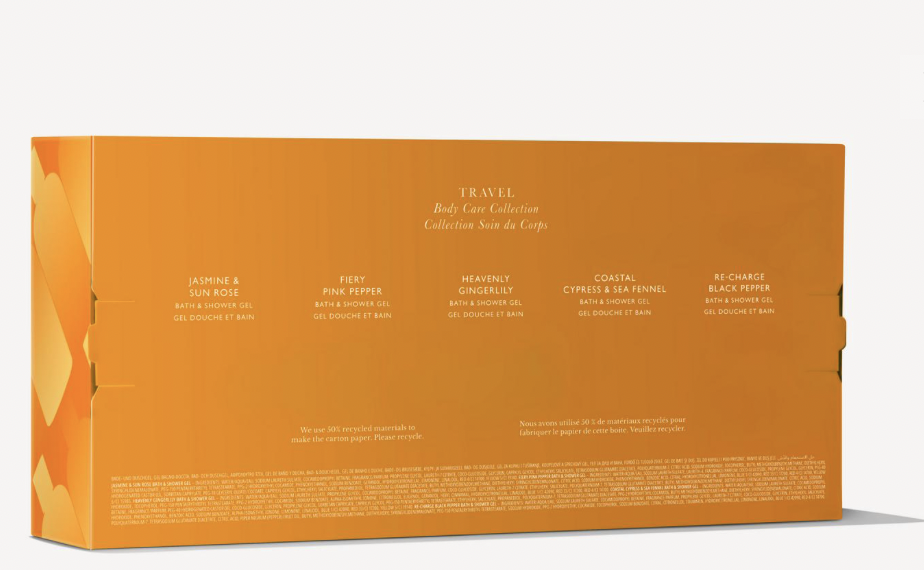 Image of Travel collection Body Care 5x100ml