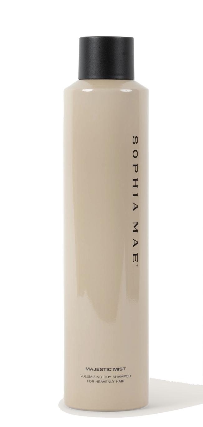 Majestic mist dry shampoo