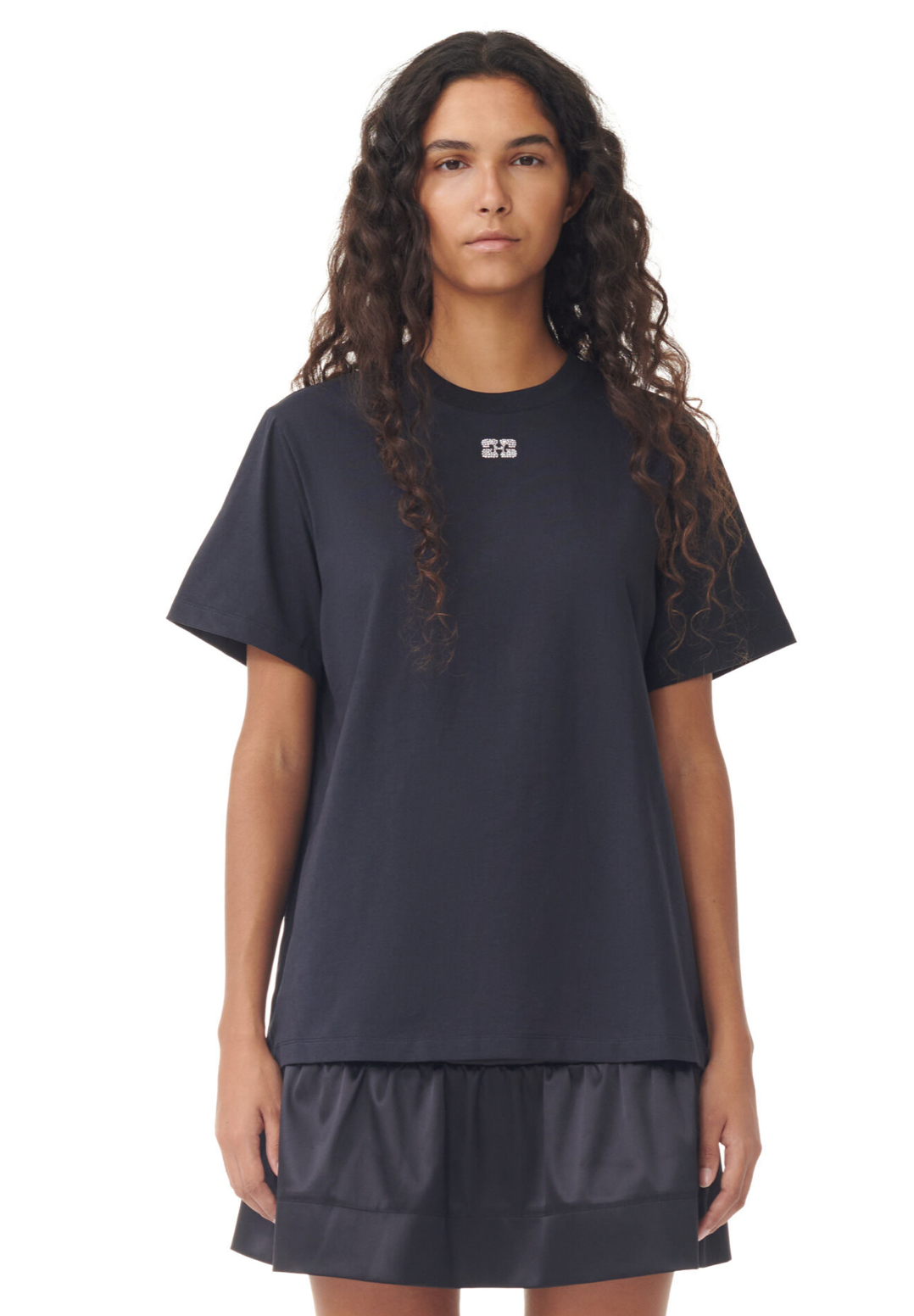 Tee Rhinestone dark grey