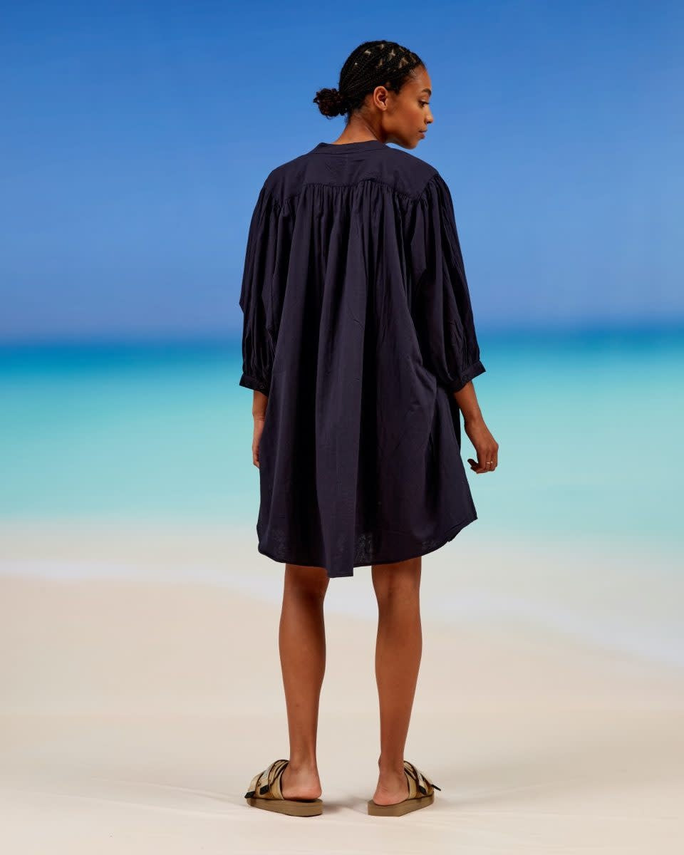 Image of Dress Balloon short night blue