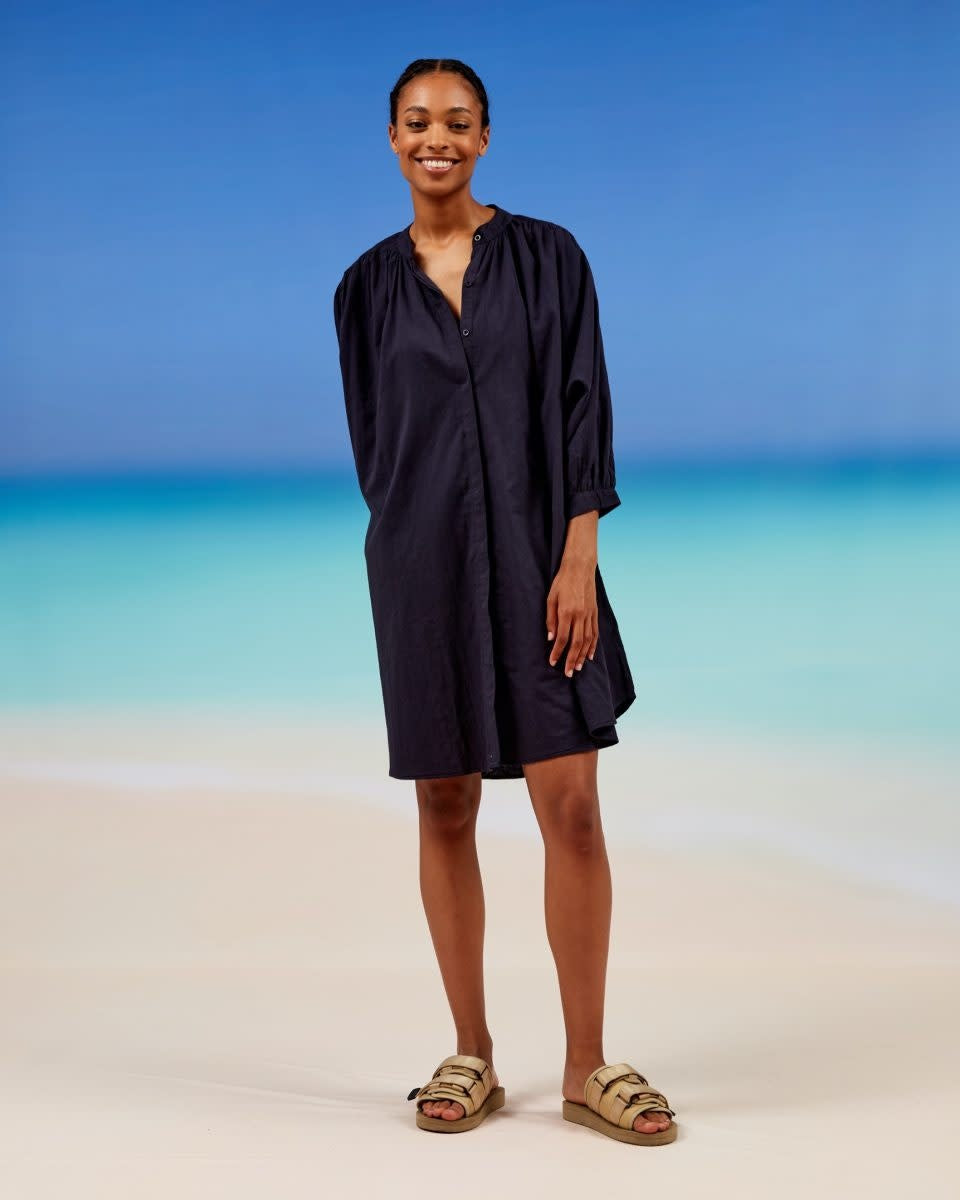 Image of Dress Balloon short night blue