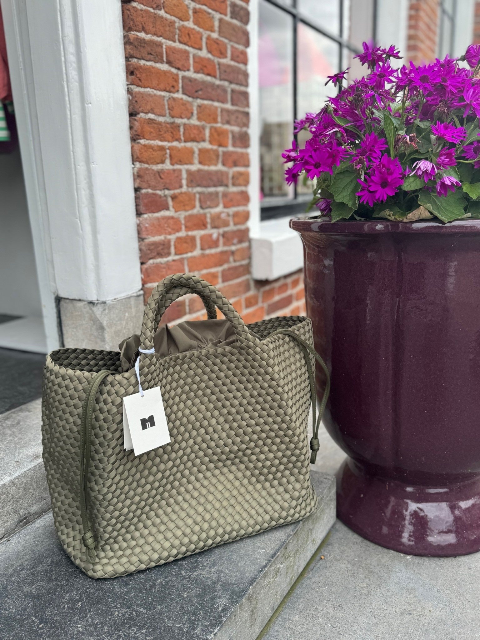 Image of Bag large dark oliva