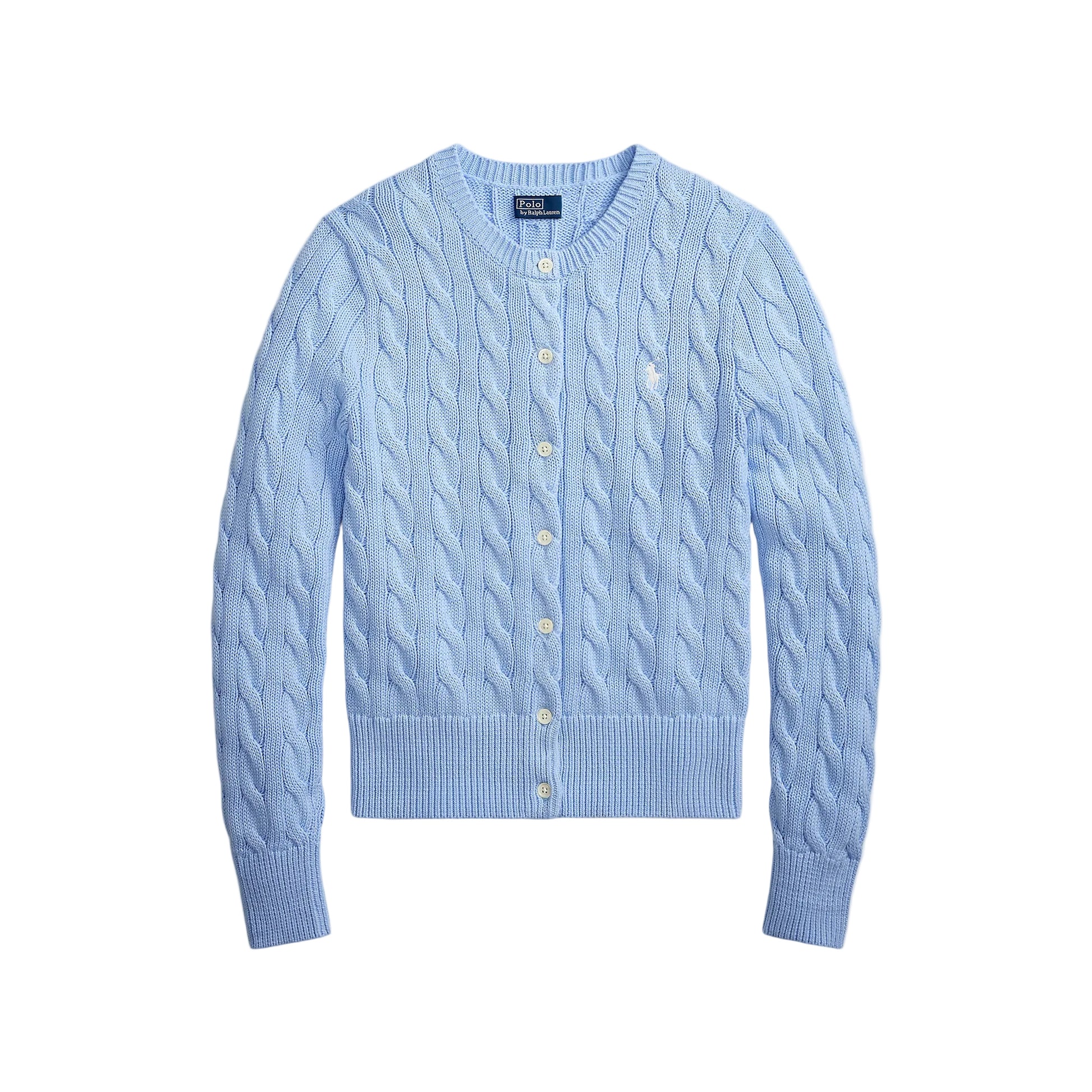 Knit cardigan baby blue