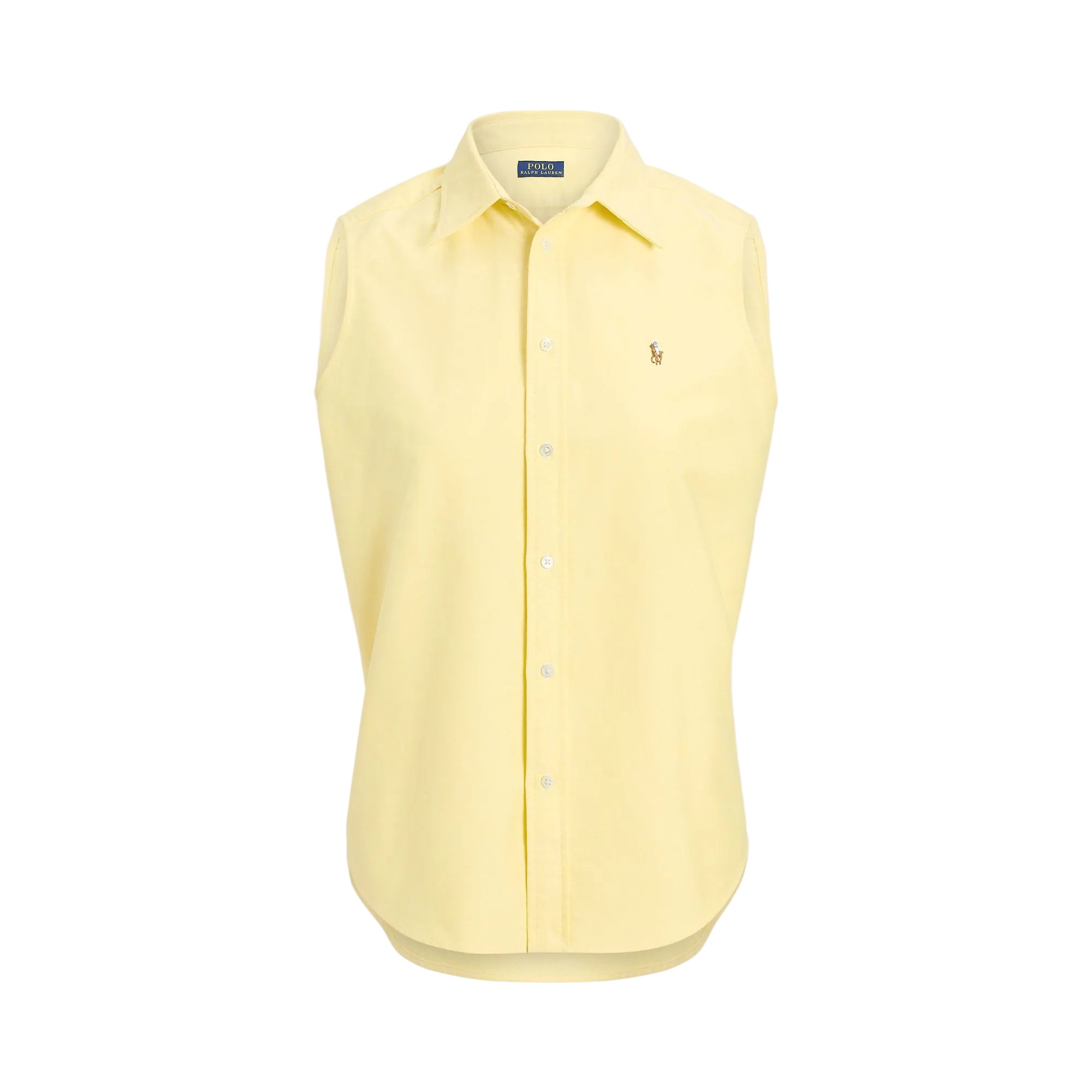 Image of Blouse summer yellow sleeveless