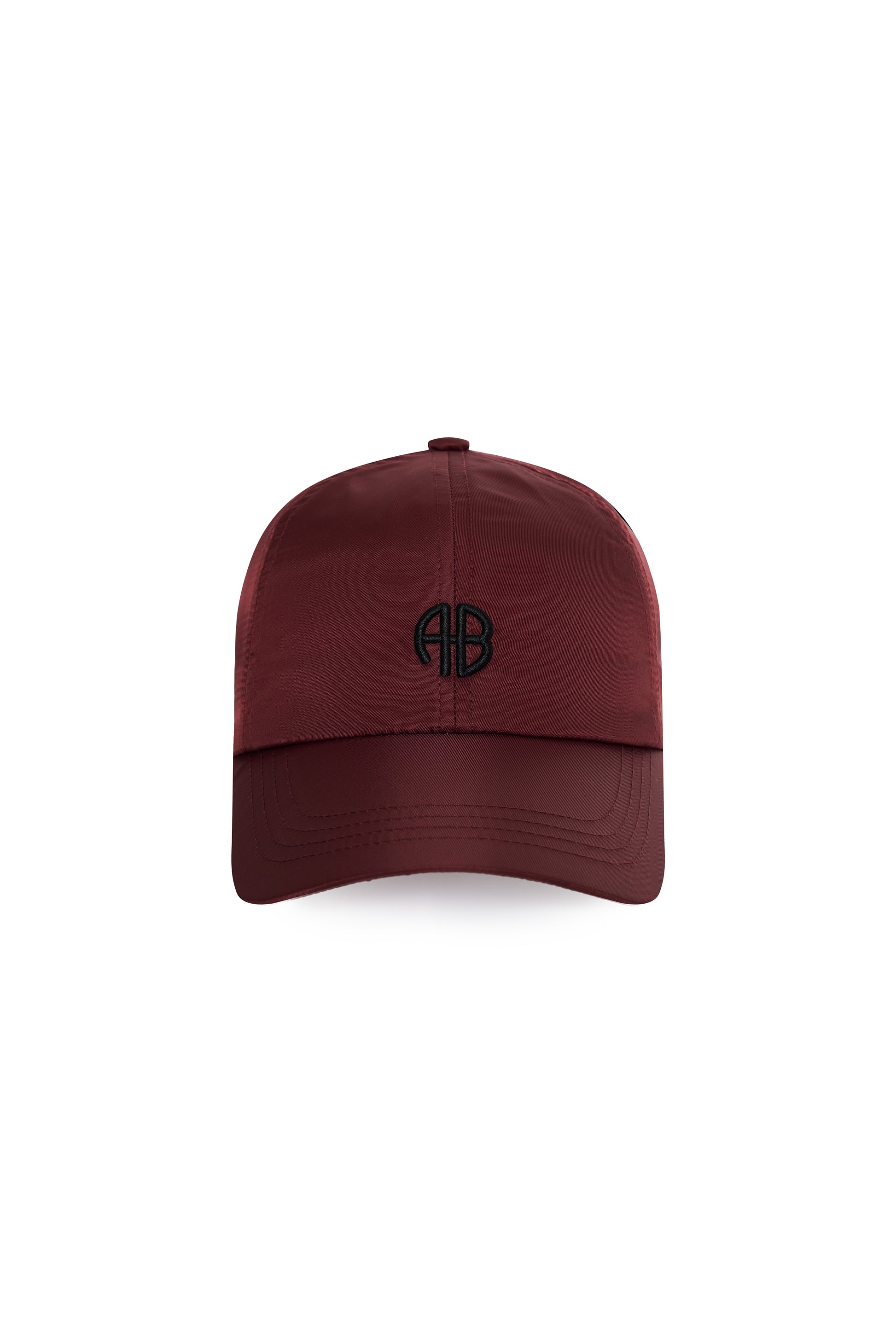 Cap Jeremy logo AB burgundy