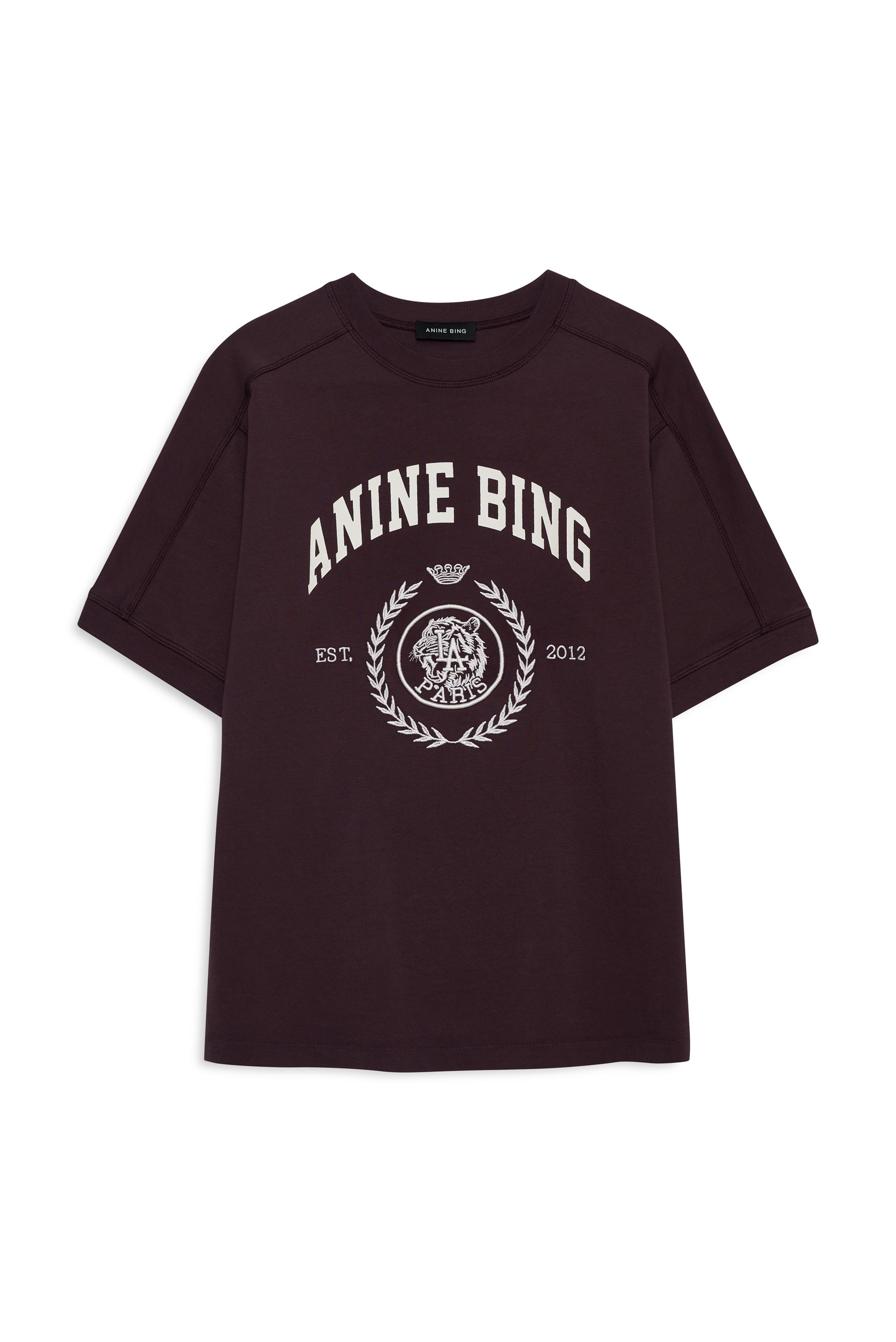 Tee Jaylin burgundy