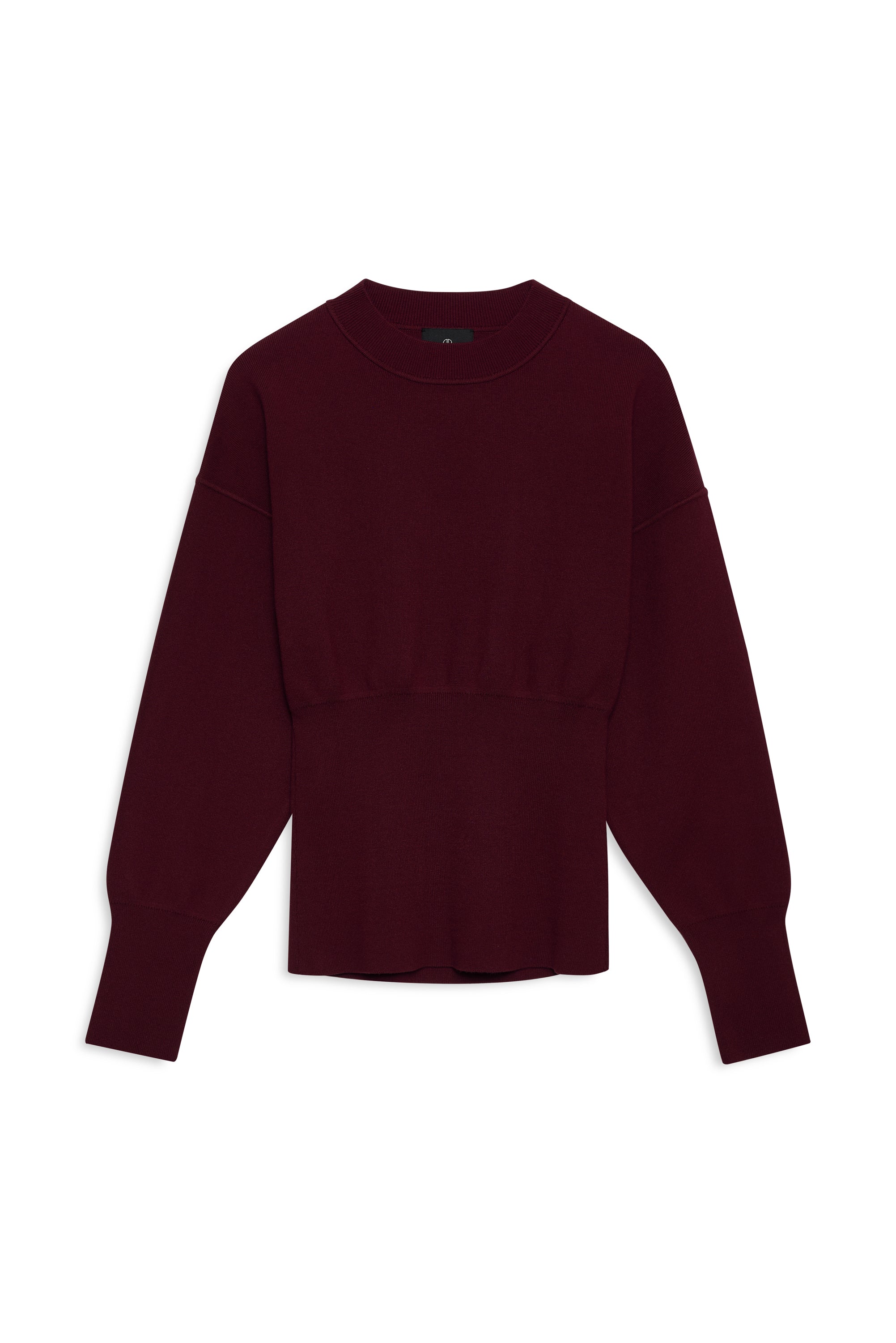 Image of Knit Imane burgundy