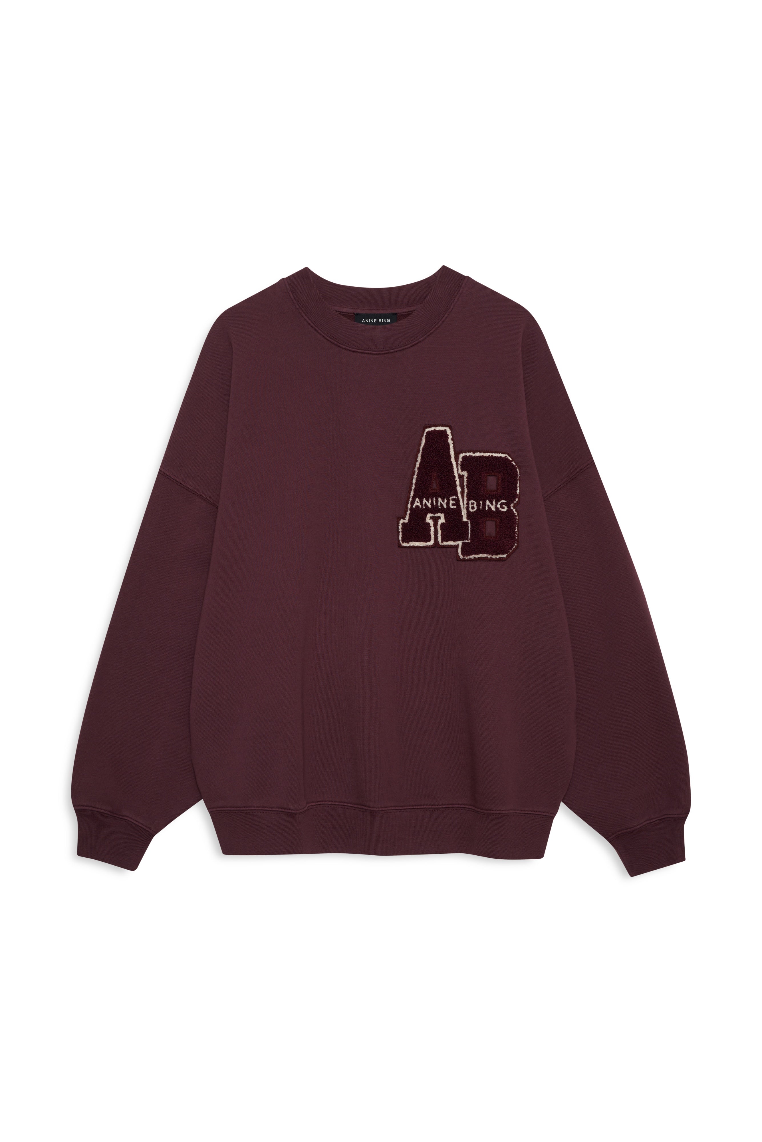 Image of Sweater Miles burgundy