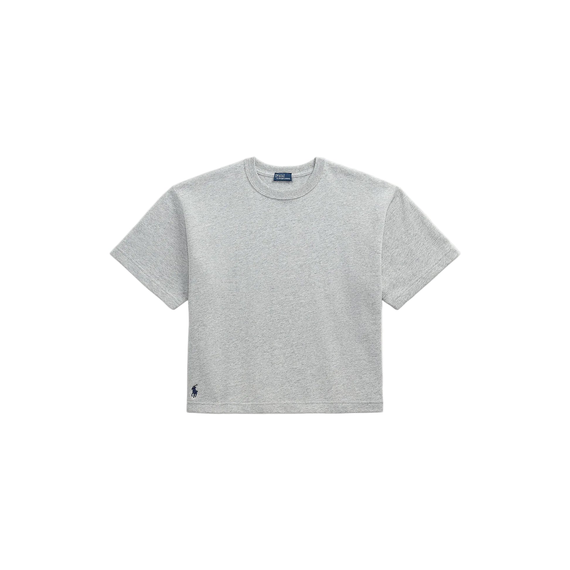 Tee logo cobblestone heather