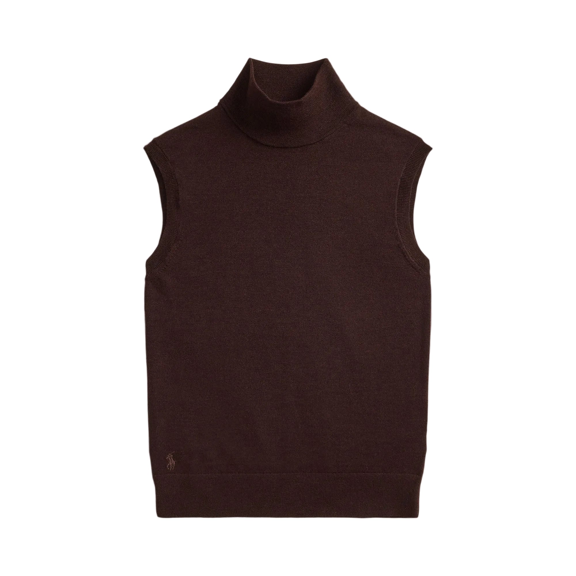 Image of Knit deep chocolate short sleeve