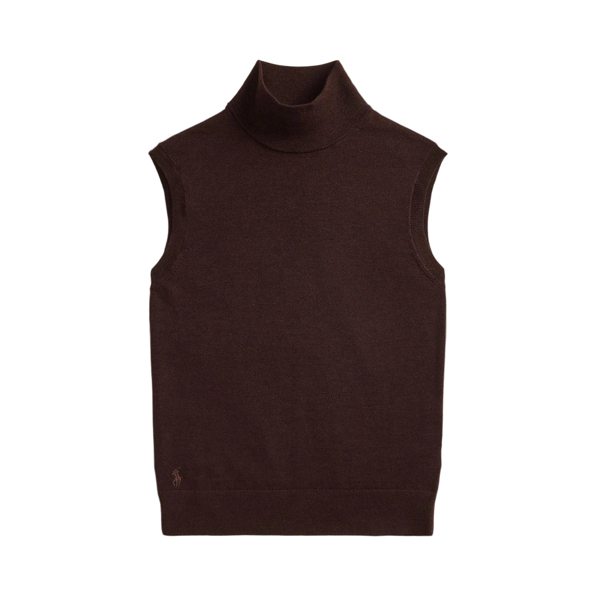Knit deep chocolate short sleeve