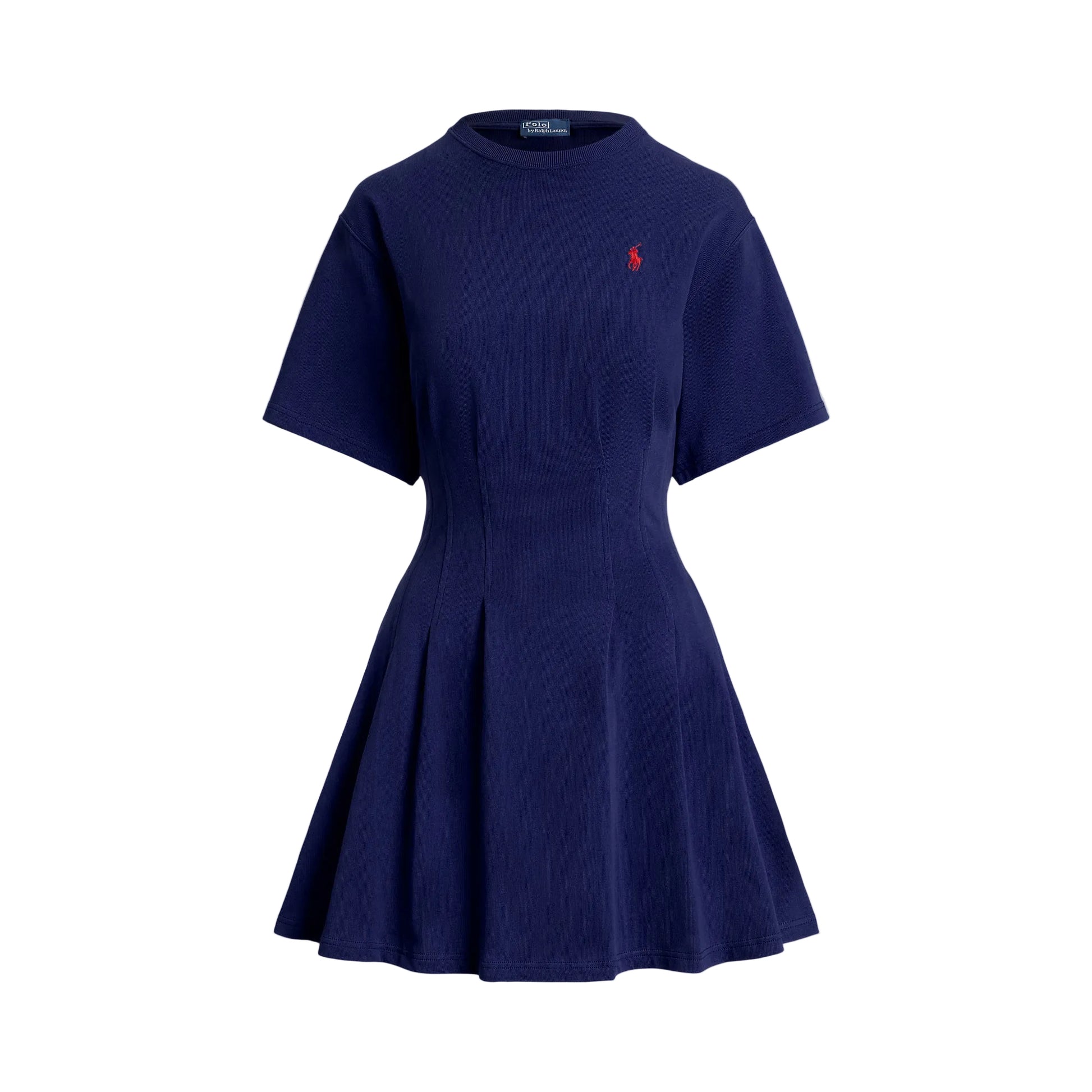 Shirt dress jersey navy
