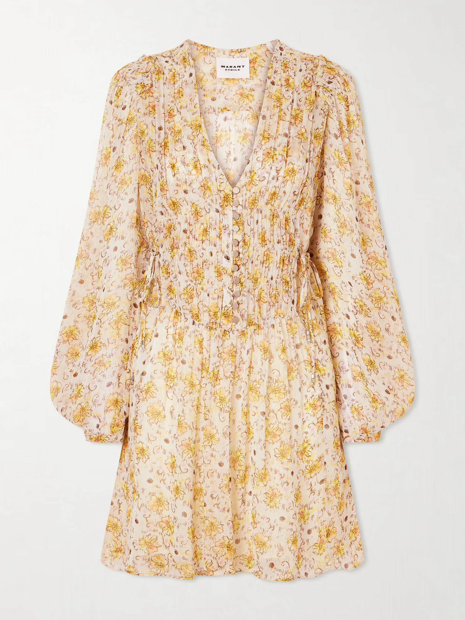 Dress Florel light yellow