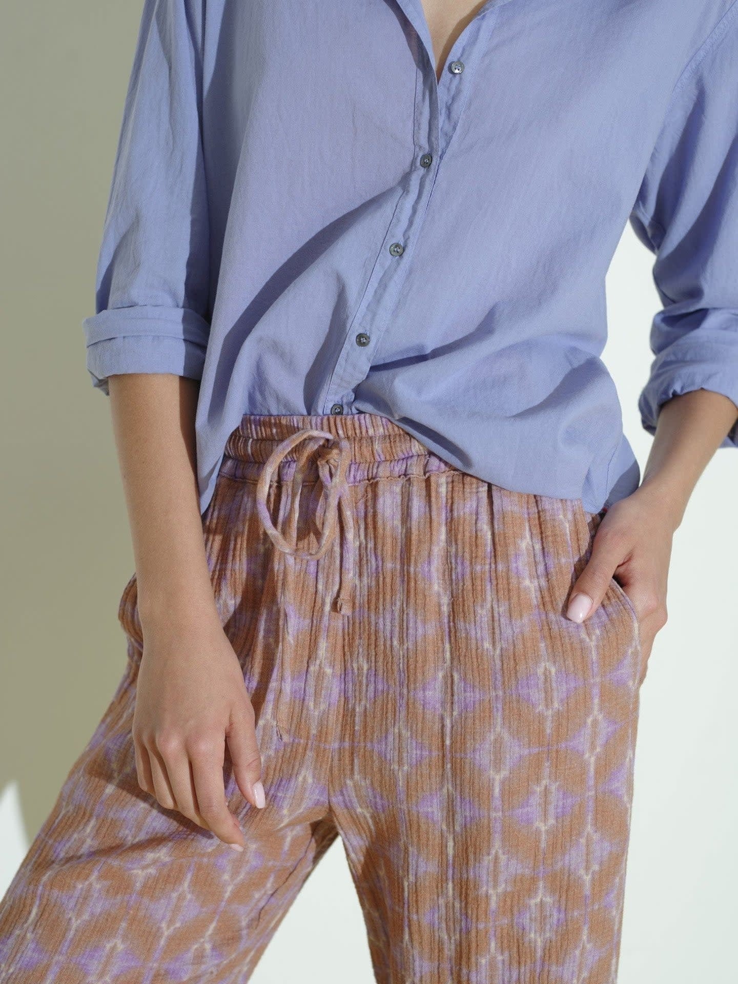 Image of Blouse beau dark peri