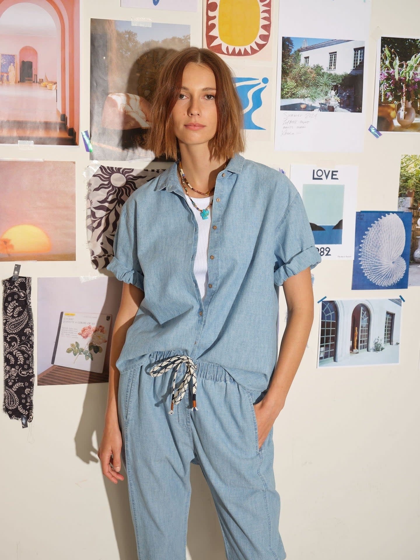 Shirt Channing denim blue