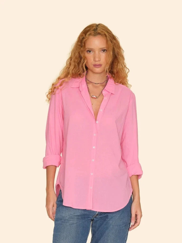 Image of Blouse Beau pink cricket